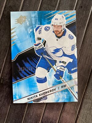 2018-19 SPX NIKITA KUCHEROV ROOKIE #/299 TAMPA BAY LIGHTNING #12