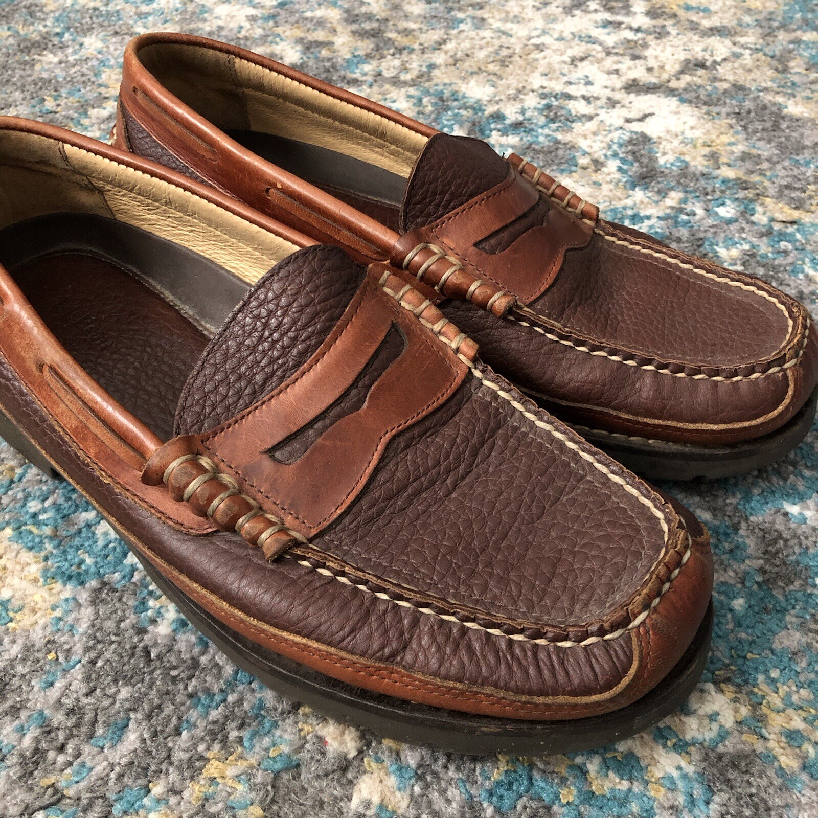 LL Bean Loafers Brown Size 10 Mens | eBay