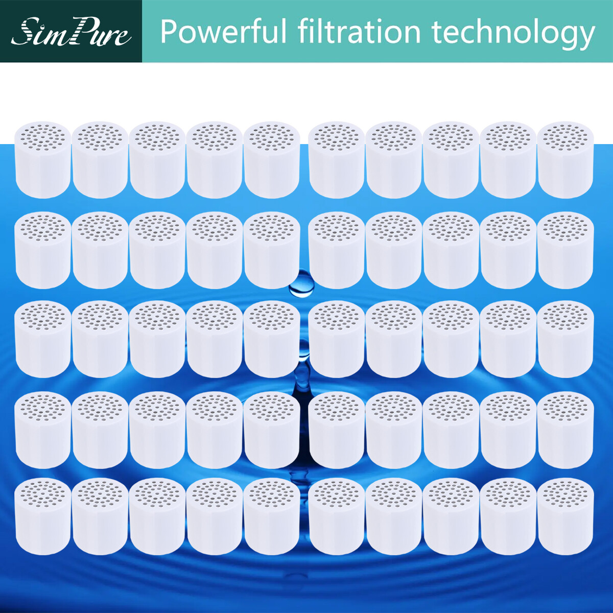 Shower Filter Replacement Cartridge 20-Stage Shower Filter H