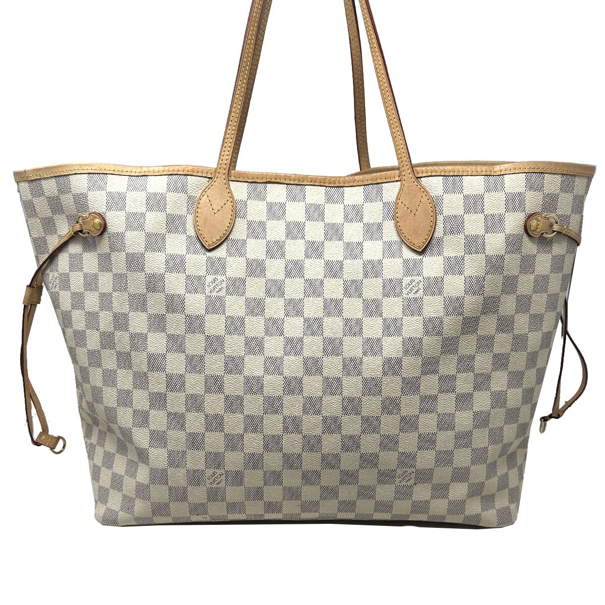 Aged Neverfull Damier Azur Louis Vuitton Neverfull GM Damier Azur