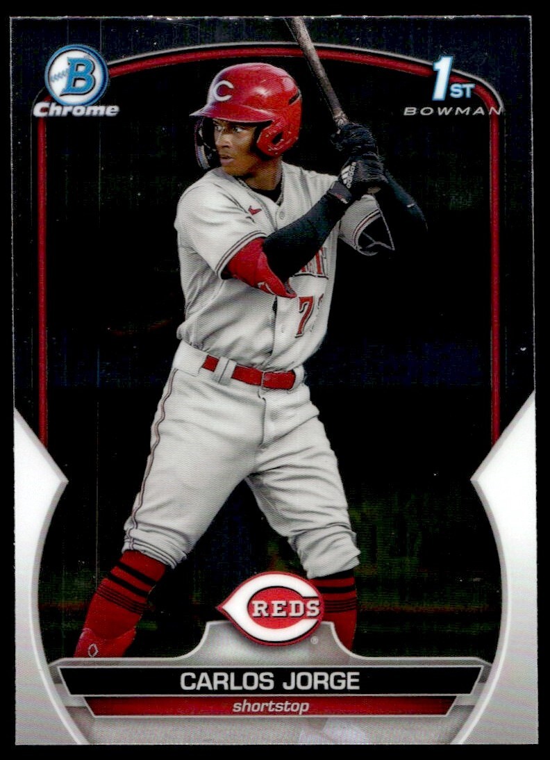 2023 Bowman Chrome Prospects Carlos Jorge A93 Cincinnati Reds #BCP-120