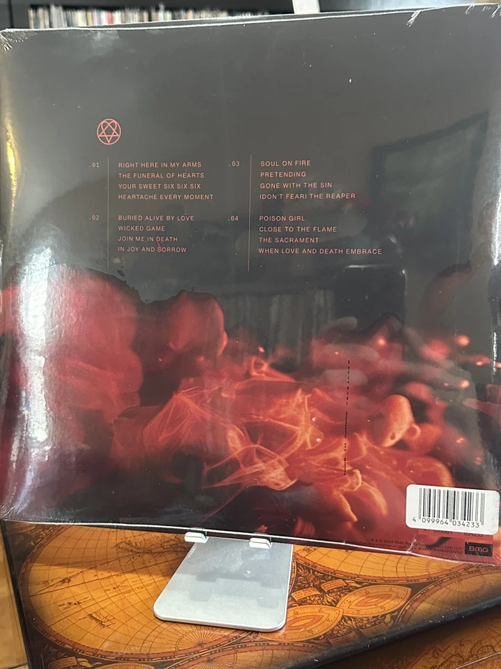 HIM – When Love & Death Embrace   Best of 1997-2003 - 2 LP Vinyl Records White - Image 2 of 2