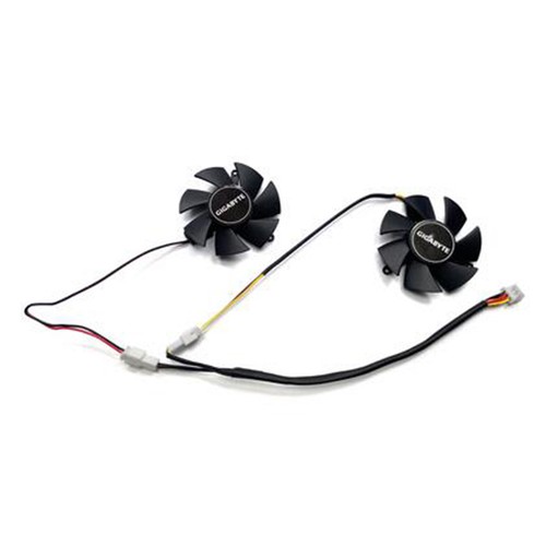 For Gigabyte GTX1650 4GB Graphics Card Cooling Fan FS1250-S2053A Replace Parts - Photo 5/8
