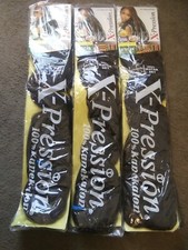 3X-PRESSION SENSATIONNEL COLOR 4 BRAIDING HAIR 100 KANEKALON AFRICAN COLLECTION