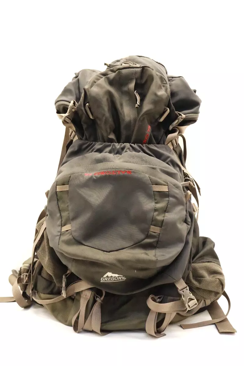 Gregory Baltoro 75 Hiking Camping Backpack Men’s Size LARGE Khaki Green