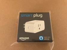NEW Amazon Smart Plug White Works With Alexa 3-PRONG single socket
