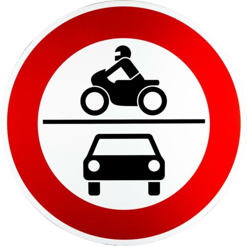 ORYGINALNY znak drogowy 260 RA1 60 cm zakaz pojazdów silnikowych znak 600 mm - Zdjęcie 1 z 3