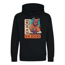 Youth Designz Kids Hoodie Dog Gambling Gambling Controller Dog Headset Logo Print