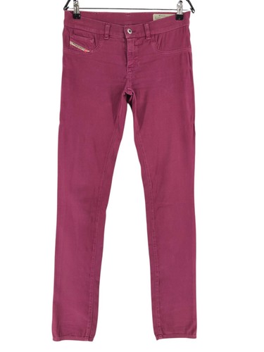 DIESEL Women LIVIER 0662V Super Slim Jegging Jeans Size W29 L34