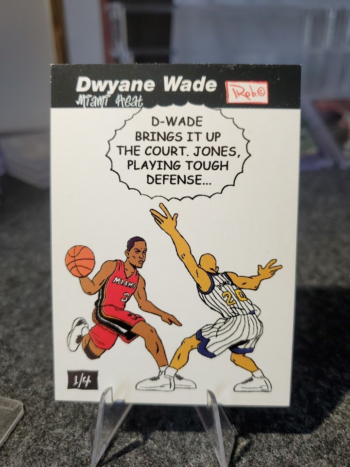 2005-06 Topps 1952 Style Dwyane Wade 281/499 #DWB1 Comics Relic United Media