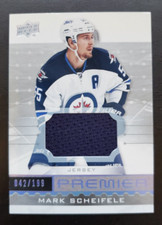 2016-17 UD Premier Mark Scheifele Jersey Patch 42/199 #29 Jets