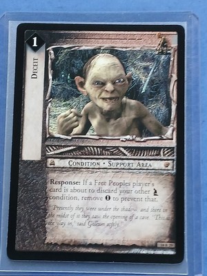 carte 18R29  Deceit - Lord of the Rings LotR TCG