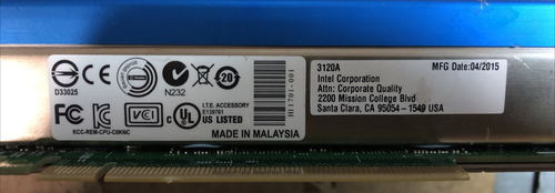 Server Coprocessor Card Intel SC3120A Xeon Phi 3120A. - Afbeelding 6 van 6