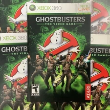 Ghostbusters The Video Game Xbox 360 Instruction Manual Only