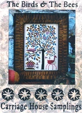Carriage House Samplings THE BIRDS & THE BEES Cross Stitch Pattern ~ apple tree