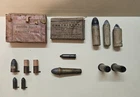 Civil War Cartriges Frankford Arsenal 5 Second Fuzes Box & Colt .36-100