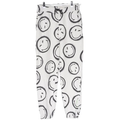 SmileyWorld x H&M, Jogginghose, Größe: 170, Weiß/Schwarz #Did