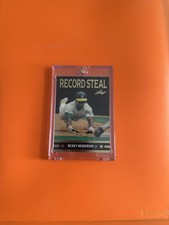 1991 Leaf #BC26 Rickey Henderson Gold Rookies HOF