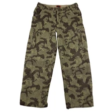 HFC Equipment Pants Men 38 (36x30.25) Camouflage Cargo Hunting Wool Blend Lined