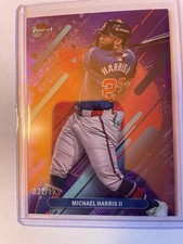 2025 topps finest baseball michael Harris ll 22/125