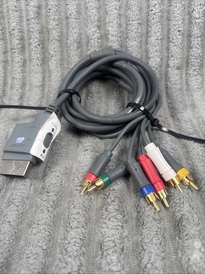 HD TV Component Composite Audio Video AV Cable Cord for Microsoft Xbox 360