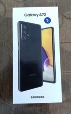 Image of New Samsung Galaxy A72 128GB 6GB RAM Black Dual SIM Unlocked Sim Free SEALED