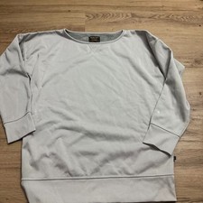 Burton Heavyweight DryRide Sweatshirt Fur Lined Gray Size Large Durable Ski Snow