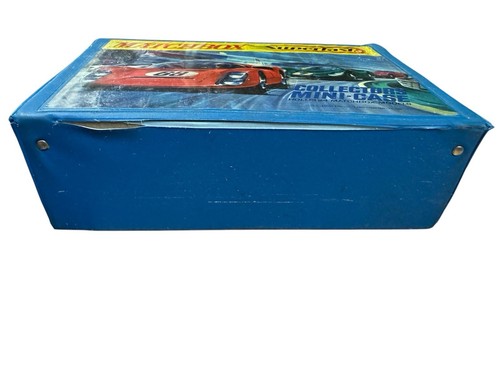 1970 Vintage Lesney Products Matchbox SuperFast Collectors Mini Case 24 Autos - Bild 5 von 8