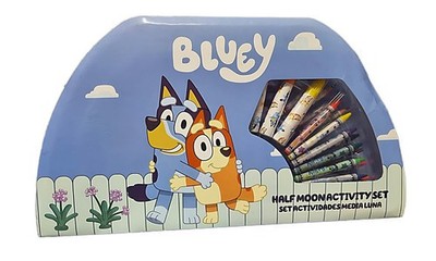 Bluey Art Set 52-teilig für Kinder, Malset, Aquarell, Filzstifte, von CYP NEU