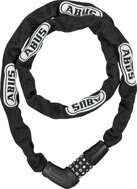 Abus Unisexe 5805c / 110 Serrure À Chaîne en Acier Noir