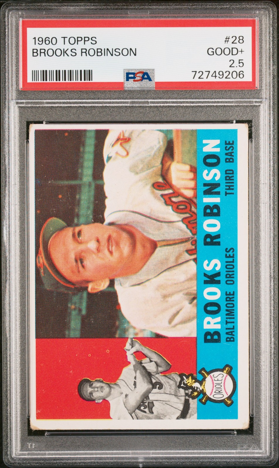 1960 Topps Brooks Robinson #28 PSA 2.5