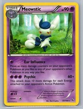 Meowstic 43/106 Rare Flashfire Pokemon HP