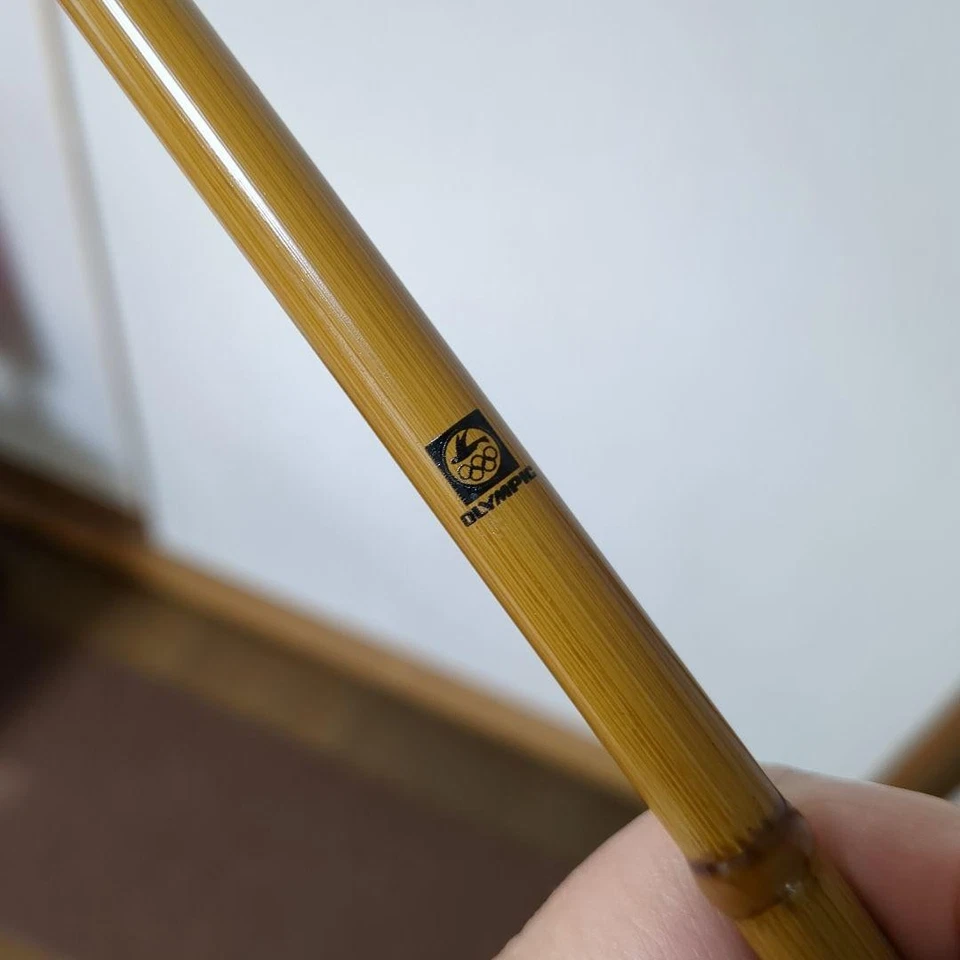 Olympic Master Craftsman Chinu Bamboo Fishing Rod, High Sensitivity, Used - Image 2 of 4