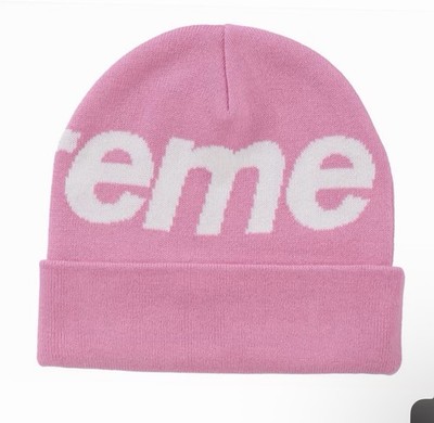 24aw【ピンク】Big Logo Beanie supreme Supreme Big Logo Beanie (FW24) Pink | Snrkickz