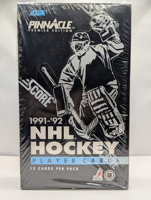 1991-92 Score Pinnacle Premier Edition NHL Hockey Factory Sealed Box - NEW