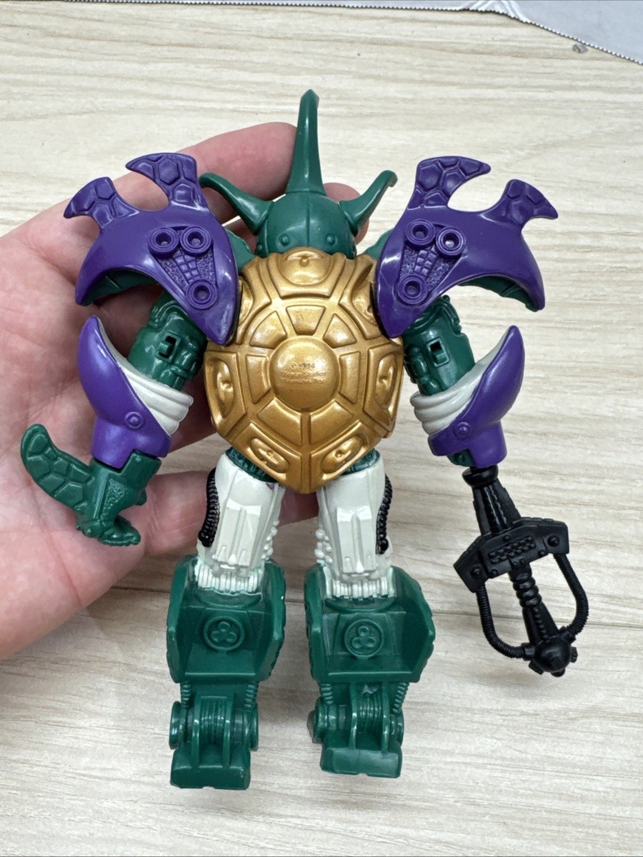 1994 TMNT Cyber Samurai Donatello Figure Playmates Teenage Mutant