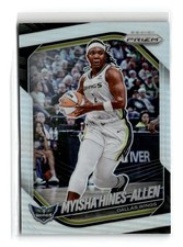 Myisha Hines-Allen 2025 Panini Prizm WNBA Silver Prizms #96 Dallas Wings