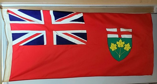 Scyco Ontario Flag 50" x 26" with Rope and Toggle