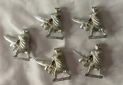Black Orc Games Hundred Kingdoms Black Panther Assassin Lot Of 5 Miniature Oop