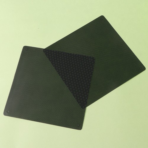 2 Pcs Dust Net Computer Fan Filter Grills Pvc Dustproof for Cover Mesh - Afbeelding 5 van 12