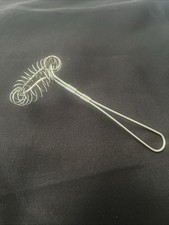 VTG 30s 40s Wire Metal Whisk Whip Beater Kitchen Utensil