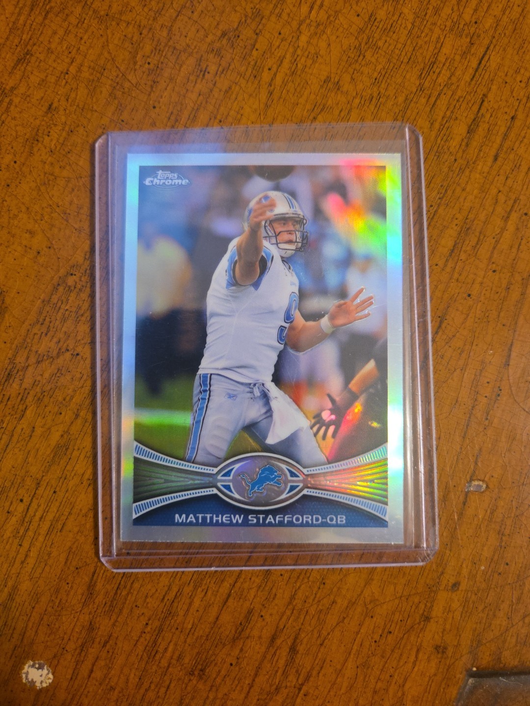2012 Topps Chrome - Matthew Stafford #126 Refractor