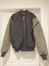 NWT Nike Air Jordan Renegade Bomber Puffer Men M Jacket LOGO Authentic 275