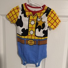 Disney Baby Woody Toy Story One Piece Body Suit  Size 18 Months NWOT