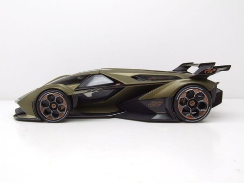 Modellino auto Lamborghini V12 Vision Gran Turismo verde opaco 1:18 Maisto - Foto 3 di 10