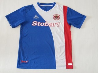 Carlisle United FC Herren Fußball Trikot le coq sportif Gr. L Jersey Shirt