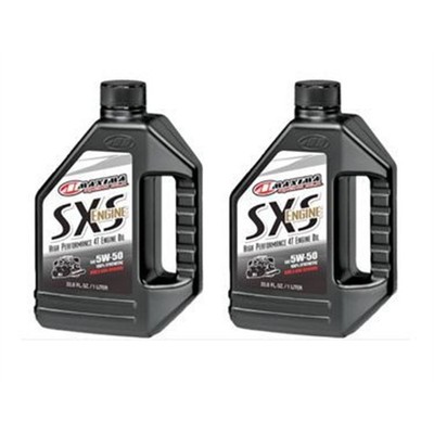 Maxima SXS Synthetic Engine Oil 5W-50 - 1/Liter PACK OF 2 30-18901
