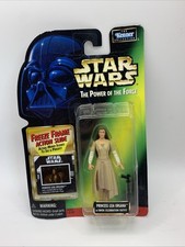 1997 Star Wars Princess Leia Organa In Ewok Celebration Outfit Action Figure New
