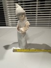 Vintage Lladro Porcelain Figurine Nativity Shepherdess With Rooster #4677 — photo 1