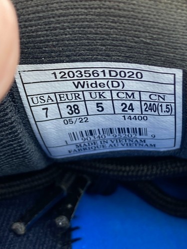 Brooks Ghost 14 Women's Sneakers US 7 Black Running Shoes 1203561D020 No Insoles - Picture 7 of 13